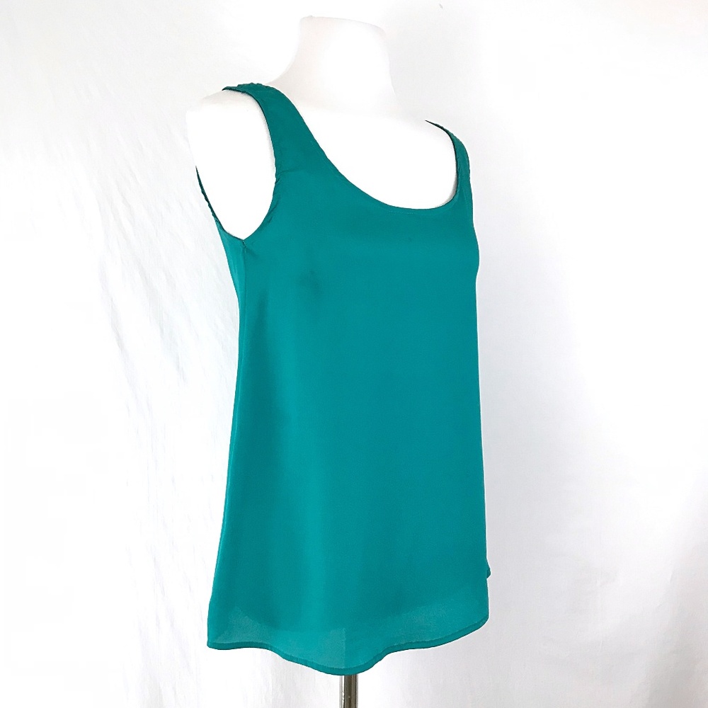 My Story Teal Tank Top - Picture 2 of 8